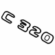 Mercedes-Benz 220-817-10-15 Nameplate Mercedes-Benz 220-817-10-15 Nameplate