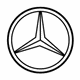 Mercedes-Benz 203-758-00-58 Emblem Mercedes-Benz 203-758-00-58 Emblem