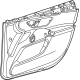 Mercedes-Benz 294-720-77-01-1D02 Door Trim Panel Mercedes-Benz 294-720-77-01-1D02 Door Trim Panel