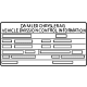 Mercedes-Benz 279-221-04-00 INFORMATION LABEL Mercedes-Benz 279-221-04-00 INFORMATION LABEL