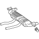 Mercedes-Benz 167-490-84-03 Rear Muffler Mercedes-Benz 167-490-84-03 Rear Muffler
