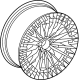 Mercedes-Benz 297-401-15-00-64-7X23 SPOKE WHEEL Mercedes-Benz 297-401-15-00-64-7X23 SPOKE WHEEL