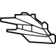 Mercedes-Benz 253-885-24-02 Outer Grille Mercedes-Benz 253-885-24-02 Outer Grille