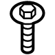 Mercedes-Benz 006-990-37-00 Center Support Bolt Mercedes-Benz 006-990-37-00 Center Support Bolt