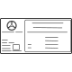 Mercedes-Benz 000-817-40-04 Label Mercedes-Benz 000-817-40-04 Label