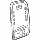 Mercedes-Benz 000-813-04-36 MIRROR FRAME Mercedes-Benz 000-813-04-36 MIRROR FRAME