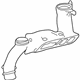 Mercedes-Benz 111-098-10-37 Intake Cover Mercedes-Benz 111-098-10-37 Intake Cover