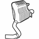 Mercedes-Benz 231-490-03-21 Rear Muffler Mercedes-Benz 231-490-03-21 Rear Muffler