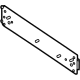 Mercedes-Benz 232-640-25-00 Upper Crossmember Mercedes-Benz 232-640-25-00 Upper Crossmember