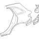 Mercedes-Benz 253-630-59-01 Quarter Panel Mercedes-Benz 253-630-59-01 Quarter Panel