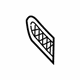 Mercedes-Benz 209-885-04-23 Outer Grille Mercedes-Benz 209-885-04-23 Outer Grille