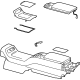 Mercedes-Benz 223-810-72-06-3F12 STORAGE BOX Mercedes-Benz 223-810-72-06-3F12 STORAGE BOX