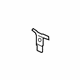 Mercedes-Benz 205-910-92-02 Seat Track Rear Bracket Mercedes-Benz 205-910-92-02 Seat Track Rear Bracket