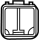 Mercedes-Benz 907-820-03-00-9051 SWITCH HOUSING Mercedes-Benz 907-820-03-00-9051 SWITCH HOUSING