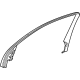 Mercedes-Benz 167-720-31-05-9051 Window Trim Mercedes-Benz 167-720-31-05-9051 Window Trim
