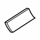 Mercedes-Benz 209-680-08-39 Ashtray Cover Mercedes-Benz 209-680-08-39 Ashtray Cover