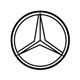 Mercedes-Benz 211-758-00-58 Emblem Mercedes-Benz 211-758-00-58 Emblem