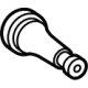 Mercedes-Benz 000-400-51-13 TIRE VALVE Mercedes-Benz 000-400-51-13 TIRE VALVE