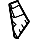 Mercedes-Benz 167-682-77-00 Baffle Plate Mercedes-Benz 167-682-77-00 Baffle Plate