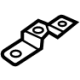 Mercedes-Benz 206-885-47-04 Valance Panel Bracket Mercedes-Benz 206-885-47-04 Valance Panel Bracket