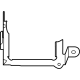Mercedes-Benz 232-545-11-02 Fuse & Relay Box Bracket Mercedes-Benz 232-545-11-02 Fuse & Relay Box Bracket