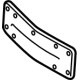 Mercedes-Benz 204-817-13-78 License Bracket Mercedes-Benz 204-817-13-78 License Bracket