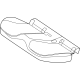 Mercedes-Benz 214-920-35-02-8T99 OUTER COVER, RR SEAT CUSH Mercedes-Benz 214-920-35-02-8T99 OUTER COVER, RR SEAT CUSH
