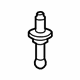 Mercedes-Benz 000-993-76-60 Strut Cylinder Ball Stud Mercedes-Benz 000-993-76-60 Strut Cylinder Ball Stud