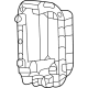 Mercedes-Benz 213-540-30-38 Fuse Box Bracket Mercedes-Benz 213-540-30-38 Fuse Box Bracket