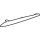 Mercedes-Benz 190-881-01-23 Upper Trim Mercedes-Benz 190-881-01-23 Upper Trim