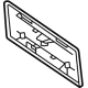 Mercedes-Benz 253-880-76-03 License Bracket Mercedes-Benz 253-880-76-03 License Bracket