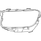 Mercedes-Benz 247-826-01-00 Headlamp Assembly Seal Mercedes-Benz 247-826-01-00 Headlamp Assembly Seal