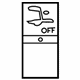 Mercedes-Benz 906-545-09-07 X-SHAPED ROCKER SWITCH