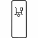 Mercedes-Benz 008-545-82-07 ROCKER SWITCH