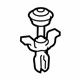 Mercedes-Benz 211-504-00-59 Radiator Pin Mercedes-Benz 211-504-00-59 Radiator Pin