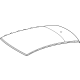 Mercedes-Benz 167-657-06-00 Roof Panel Mercedes-Benz 167-657-06-00 Roof Panel