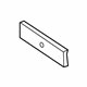 Mercedes-Benz 463-885-47-00-7C45 License Bracket Mercedes-Benz 463-885-47-00-7C45 License Bracket