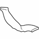 Mercedes-Benz 210-831-02-46 Lower Duct Mercedes-Benz 210-831-02-46 Lower Duct