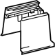 Mercedes-Benz 247-919-14-00-9051 Track Cover Mercedes-Benz 247-919-14-00-9051 Track Cover