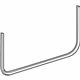 Mercedes-Benz 217-697-00-00-1B57 Weatherstrip On Body Mercedes-Benz 217-697-00-00-1B57 Weatherstrip On Body