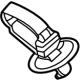 Mercedes-Benz 223-860-11-03-3F10 Seat Belt Guide Mercedes-Benz 223-860-11-03-3F10 Seat Belt Guide