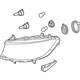 Mercedes-Benz 910-906-04-00 Composite Headlamp Mercedes-Benz 910-906-04-00 Composite Headlamp