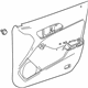 Mercedes-Benz 117-720-39-00-3D16 TRIM, DRIVER'S DOOR
