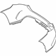 Mercedes-Benz 292-885-12-25-9999 Bumper Cover Mercedes-Benz 292-885-12-25-9999 Bumper Cover