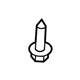 Mercedes-Benz 000000-000530 Support Bracket Screw Mercedes-Benz 000000-000530 Support Bracket Screw