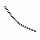 Mercedes-Benz 221-885-01-21 Outer Molding Mercedes-Benz 221-885-01-21 Outer Molding