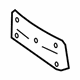 Mercedes-Benz 221-885-10-81-9051 License Bracket Mercedes-Benz 221-885-10-81-9051 License Bracket