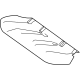 Mercedes-Benz 167-920-00-02-9E38 Seat Cover Mercedes-Benz 167-920-00-02-9E38 Seat Cover
