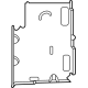 Mercedes-Benz 465-545-63-00 HOLDER Mercedes-Benz 465-545-63-00 HOLDER