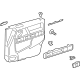 Mercedes-Benz 465-720-35-00-9Z10 TRIM, DRIVER'S DOOR